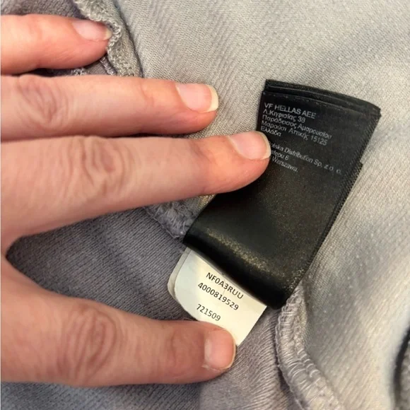 The North Face Lightweight Fleece Lined Lavender Full Zip Jacket XS - Picture 8 of 9